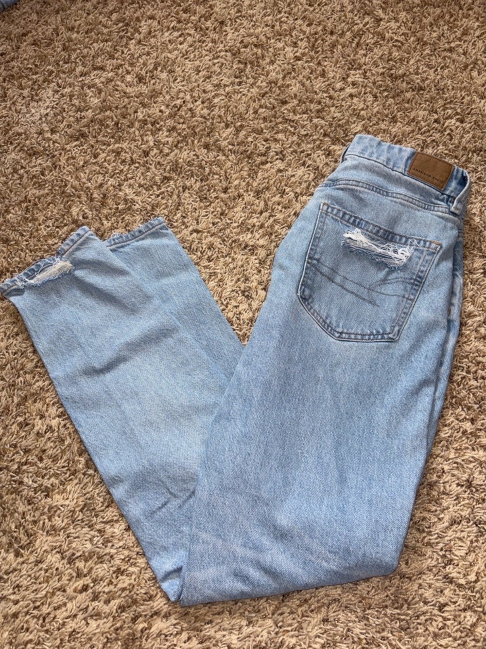 American Eagle Outfitters Light Blue Denim Jeans